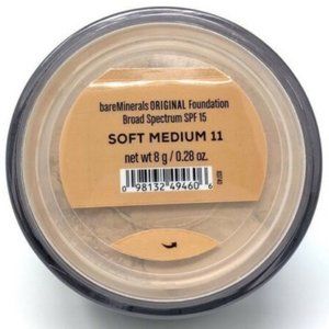 BareMinerals Loose Face Powder original Foundation SOFT MEDIUM 11 NEW!